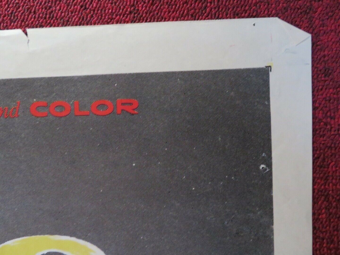 KINGS THIEF FOLDED US ONE SHEET POSTER ANN BLYTH DAVID NIVEN ROGER MOORE 1955 Movie posters