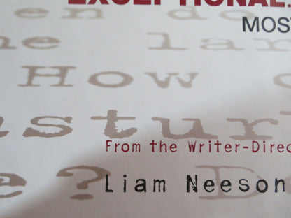 KINSEY UK QUAD ROLLED POSTER LIAM NEESON LAURA LINNEY 2004 Rendezvous Cinema Movie posters