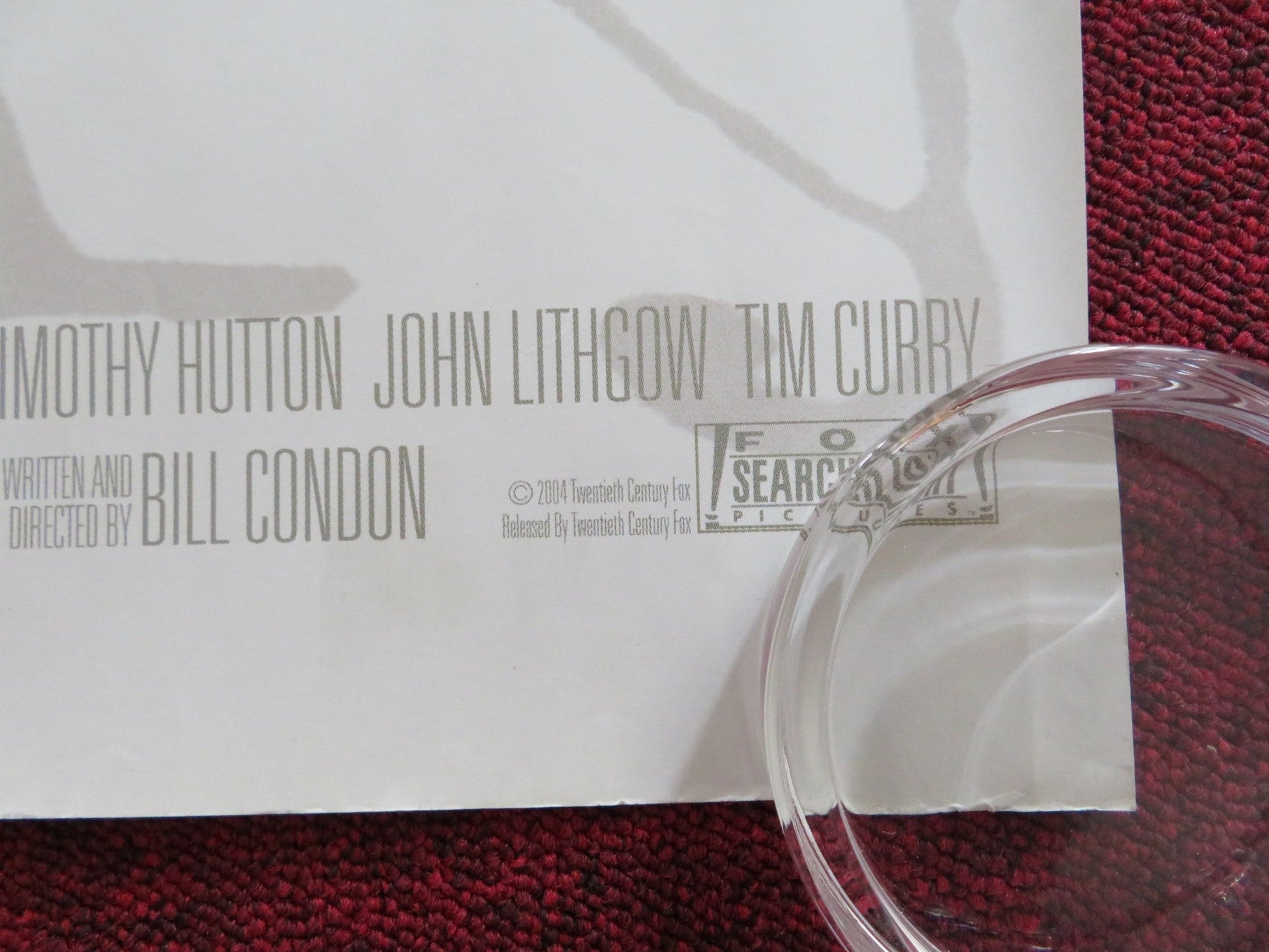 KINSEY UK QUAD ROLLED POSTER LIAM NEESON LAURA LINNEY 2004 Rendezvous Cinema Movie posters