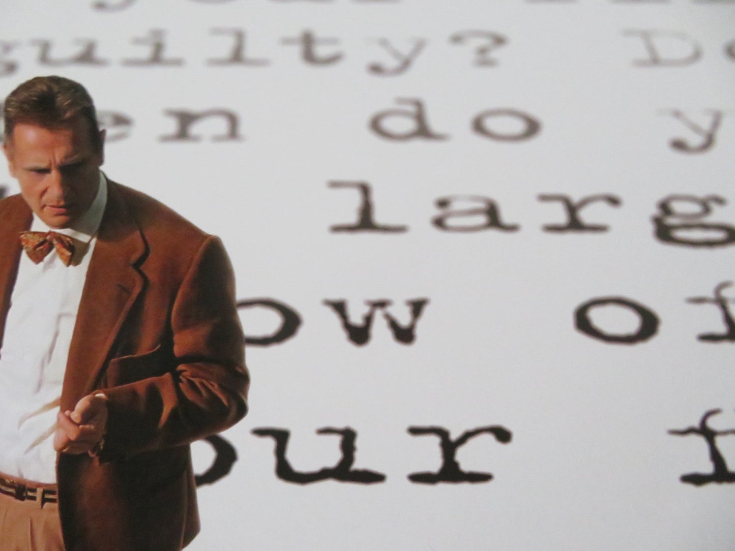 KINSEY US ONE SHEET ROLLED POSTER LIAM NEESON LAURA LINNEY 2004 Rendezvous Cinema Movie posters