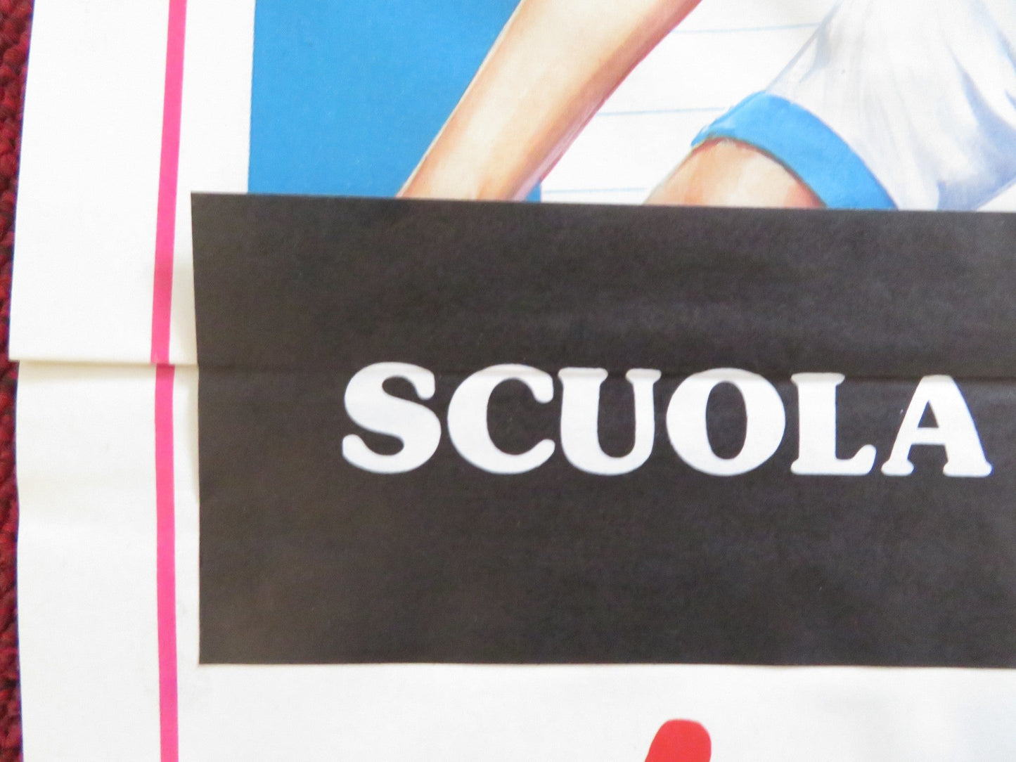 KISS GAMES ITALIAN LOCANDINA POSTER CAREN KAYE MATT LATTANZI 1983 Rendezvous Cinema Movie posters