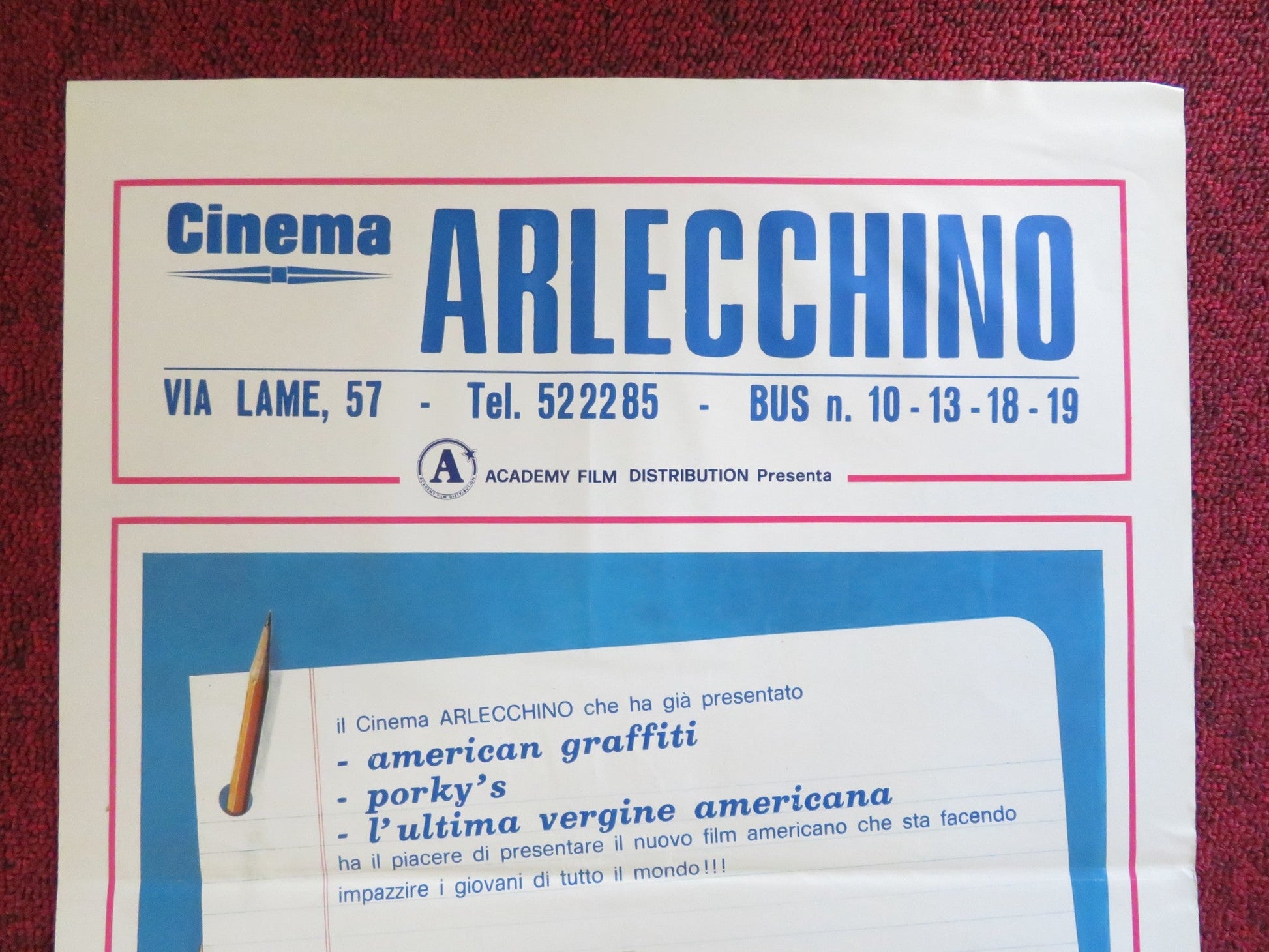 KISS GAMES ITALIAN LOCANDINA POSTER CAREN KAYE MATT LATTANZI 1983 Rendezvous Cinema Movie posters