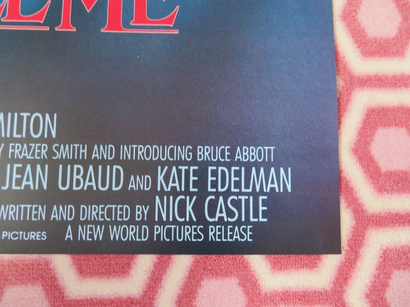 KISS ME, KILL ME / TAG: THE ASSASSINATION GAME US ONE SHEET POSTER 1982 Movie posters