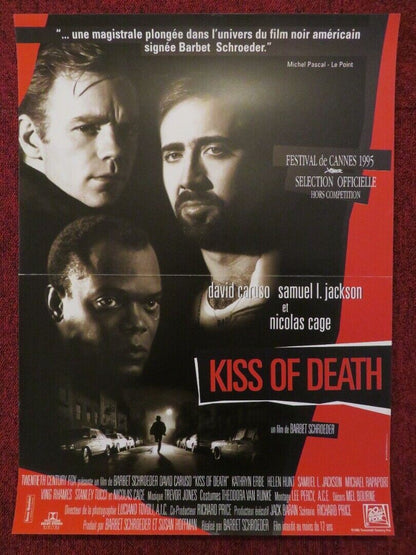 KISS OF DEATH FRENCH (15"x 21") POSTER NICOLAS CAGE SAMUEL L. JACKSON 1995 Movie posters