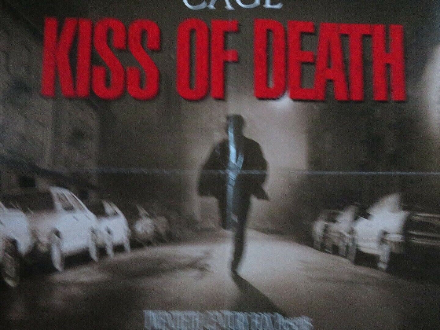 KISS OF DEATH VERSON A US ONE SHEET POSTER NICOLAS CAGE HELEN HUNT '95 Movie posters