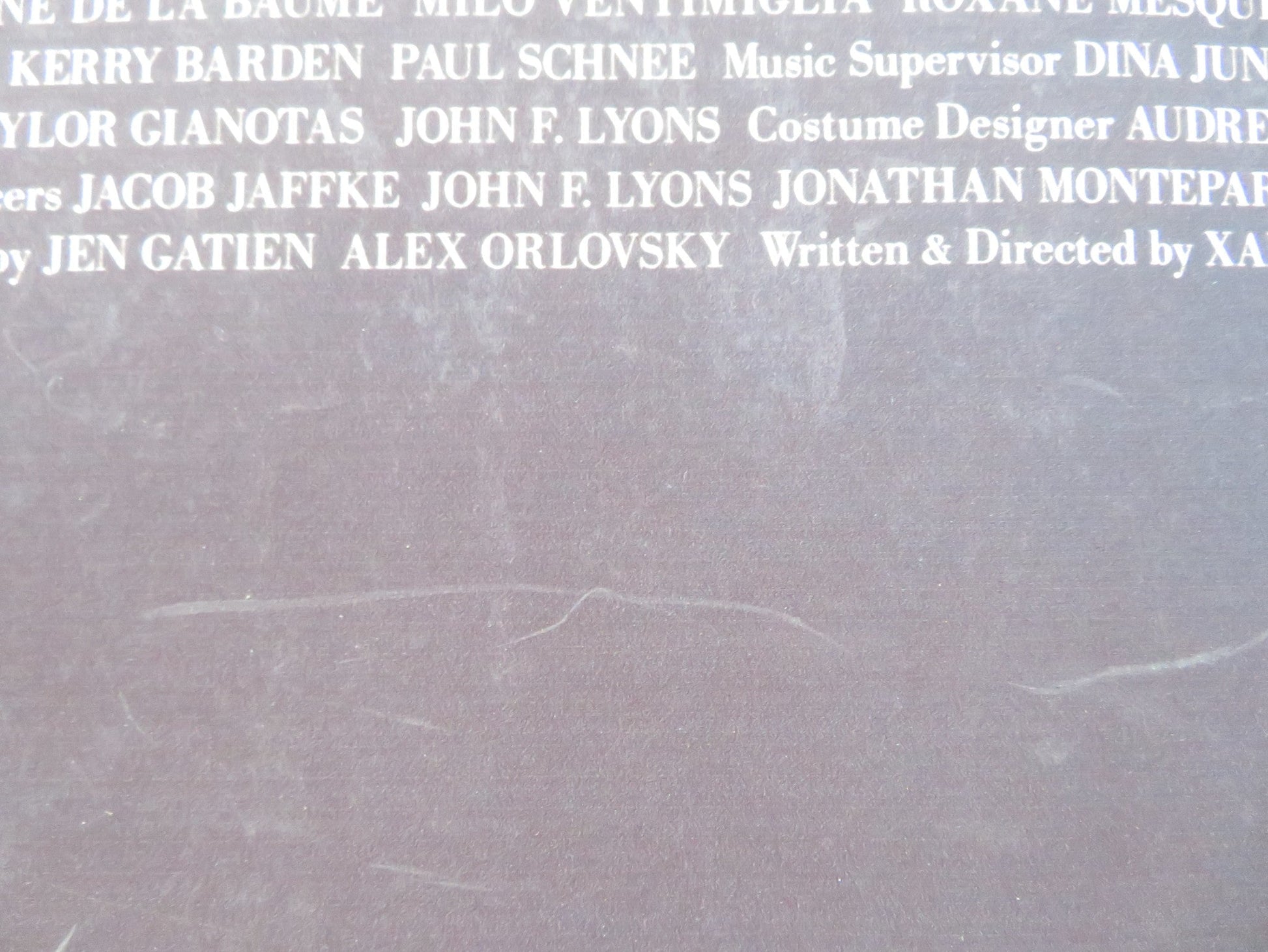 KISS OF THE DAMNED UK QUAD (30"x 40") ROLLED POSTER JOSEPHINE DE LA BAUME 2012 Rendezvous Cinema Movie posters