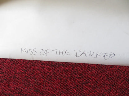 KISS OF THE DAMNED UK QUAD (30"x 40") ROLLED POSTER JOSEPHINE DE LA BAUME 2012 Rendezvous Cinema Movie posters