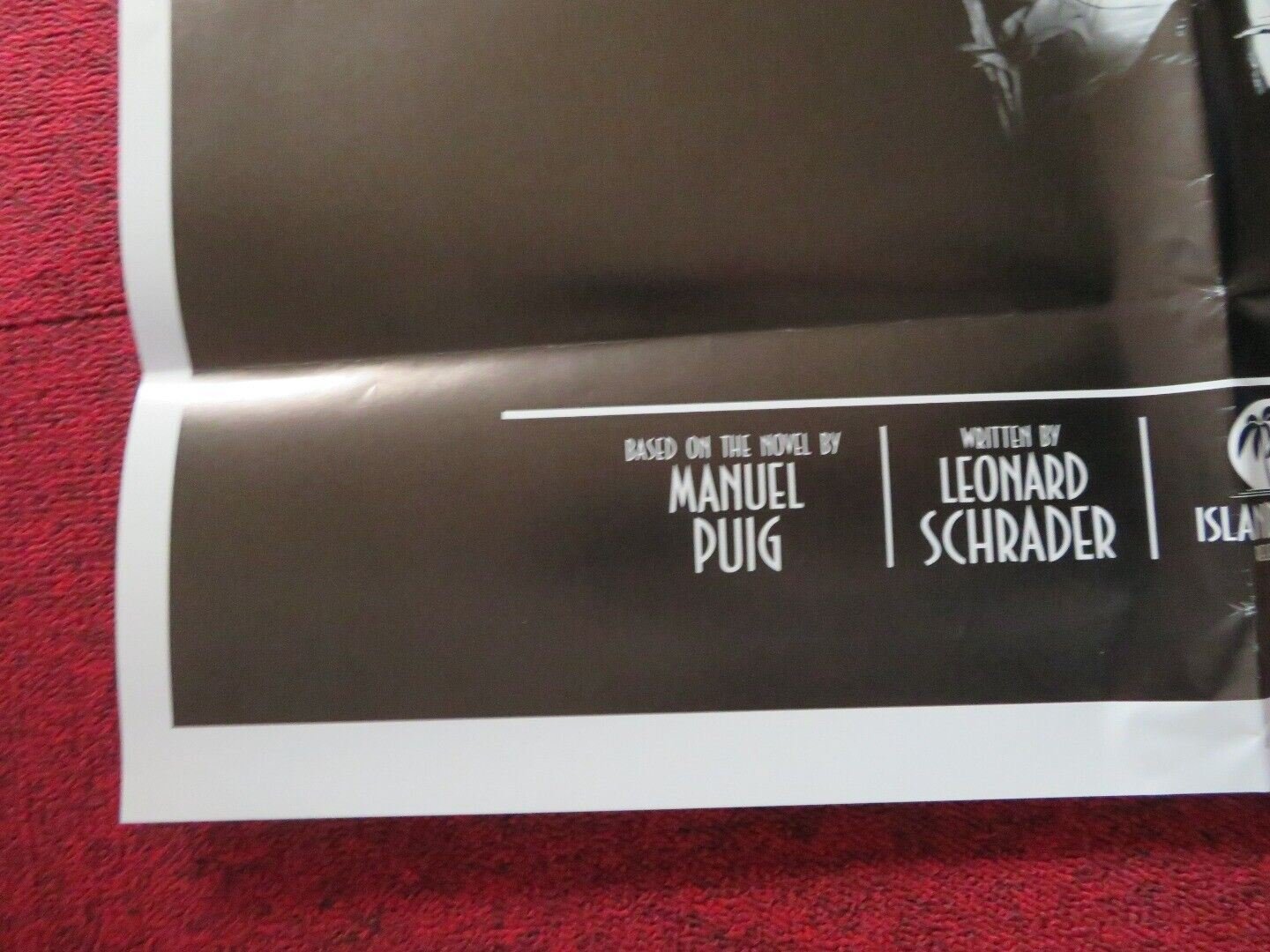 KISS OF THE SPIDER WOMAN FOLDED US ONE SHEET POSTER WILLIAM HURT 1985 - Rendezvous Cinema