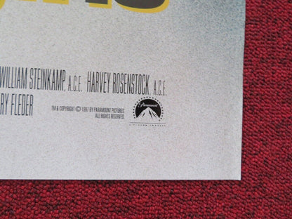 KISS THE GIRLS FOLDED US ONE SHEET POSTER MORGAN FREEMAN ASHLEY JUDD 1997 Movie posters