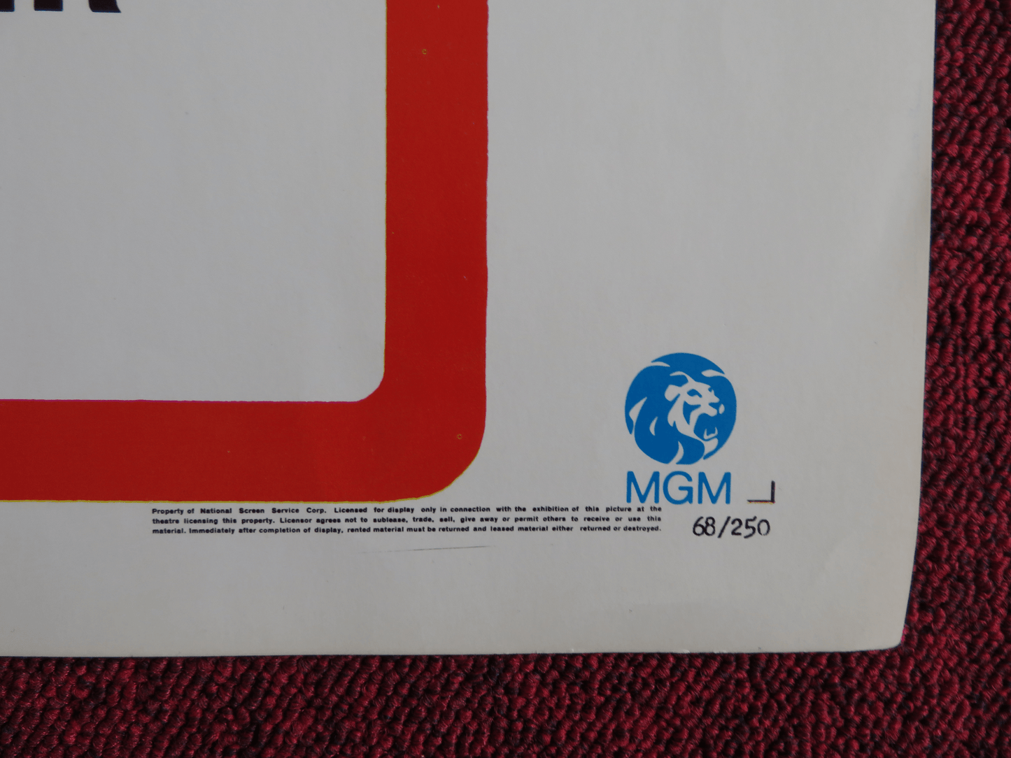 KISS THE OTHER SHEIK US HALF SHEET (22"x 28") POSTER MARCELLO MASTROIANNI 1968 Rendezvous Cinema Movie posters