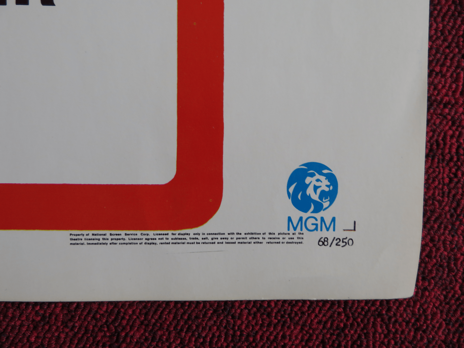 KISS THE OTHER SHEIK US HALF SHEET (22"x 28") POSTER MARCELLO MASTROIANNI 1968 Rendezvous Cinema Movie posters