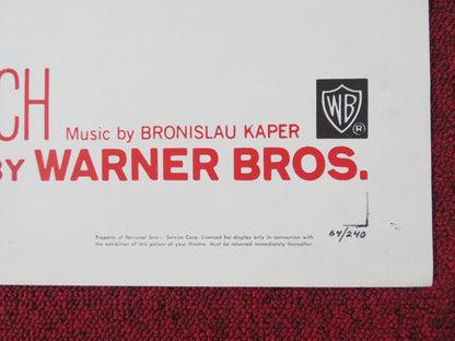 KISSES FOR PRESIDENT FOLDED US ONE SHEET POSTER FRED MACMURRAY POLLY BERGEN 1964 Rendezvous Cinema Movie posters