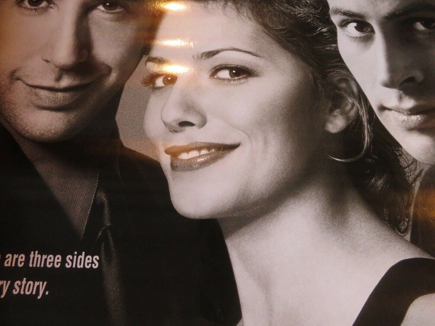 KISSING A FOOL US ONE SHEET ROLLED POSTER DAVID SCHWIMMER JASON LEE Movie posters