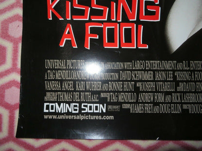 KISSING A FOOL US ONE SHEET ROLLED POSTER DAVID SCHWIMMER JASON LEE Movie posters