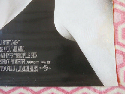 KISSING A FOOL US ONE SHEET ROLLED POSTER DAVID SCHWIMMER JASON LEE Movie posters