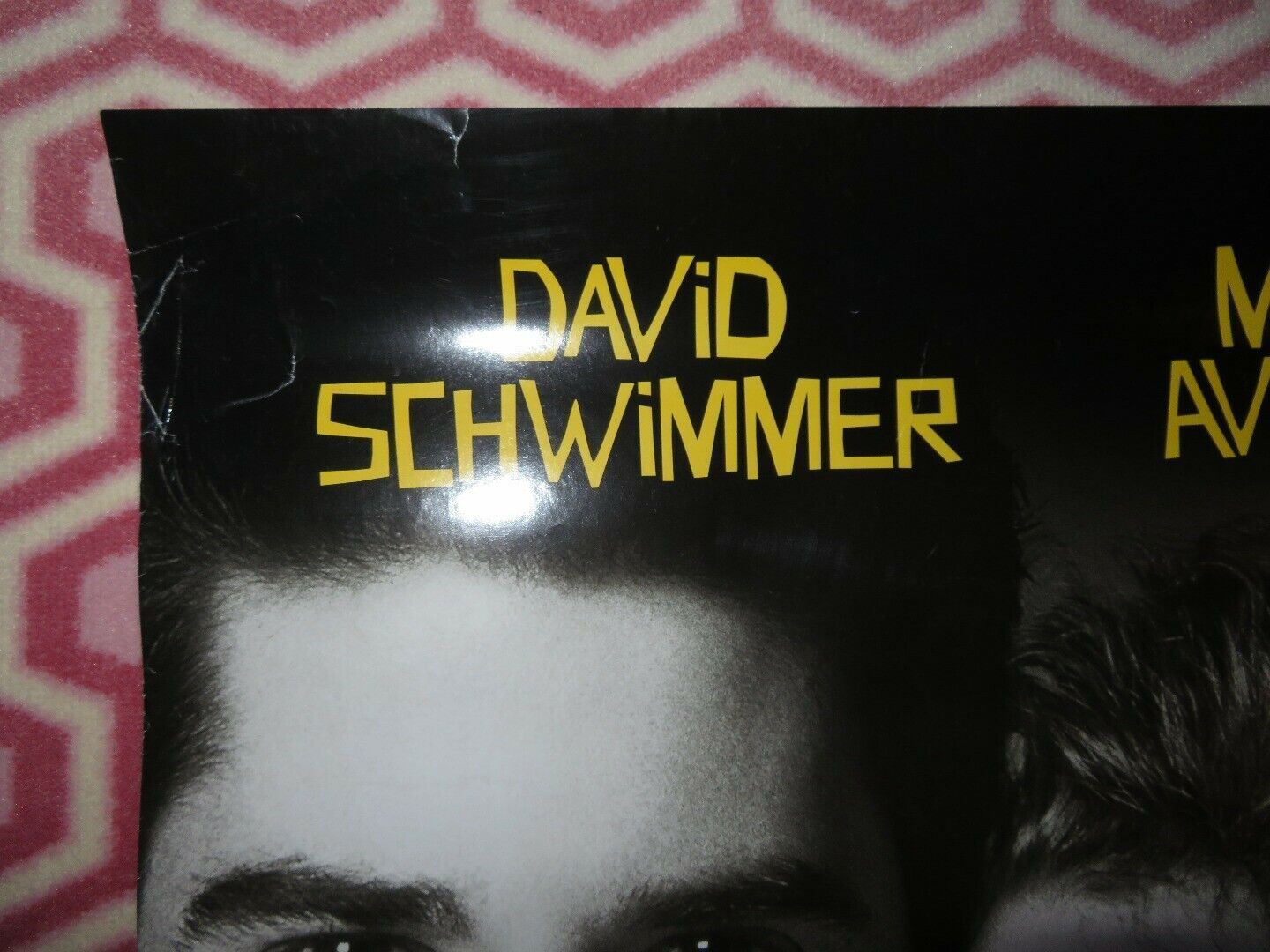 KISSING A FOOL US ONE SHEET ROLLED POSTER DAVID SCHWIMMER JASON LEE Movie posters