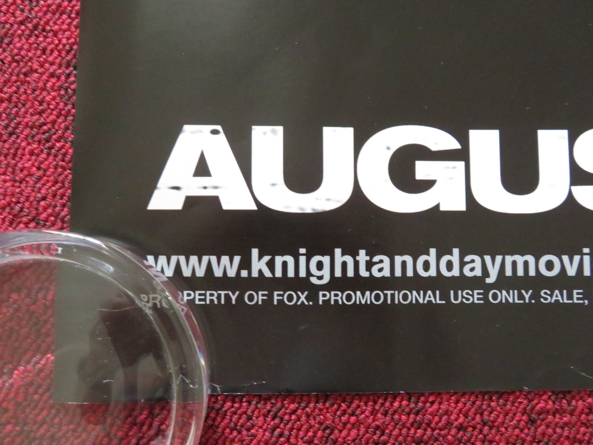 KNIGHT AND DAY UK QUAD ROLLED POSTER TOM CRUISE CAMERON DIAZ 2010 Rendezvous Cinema Movie posters