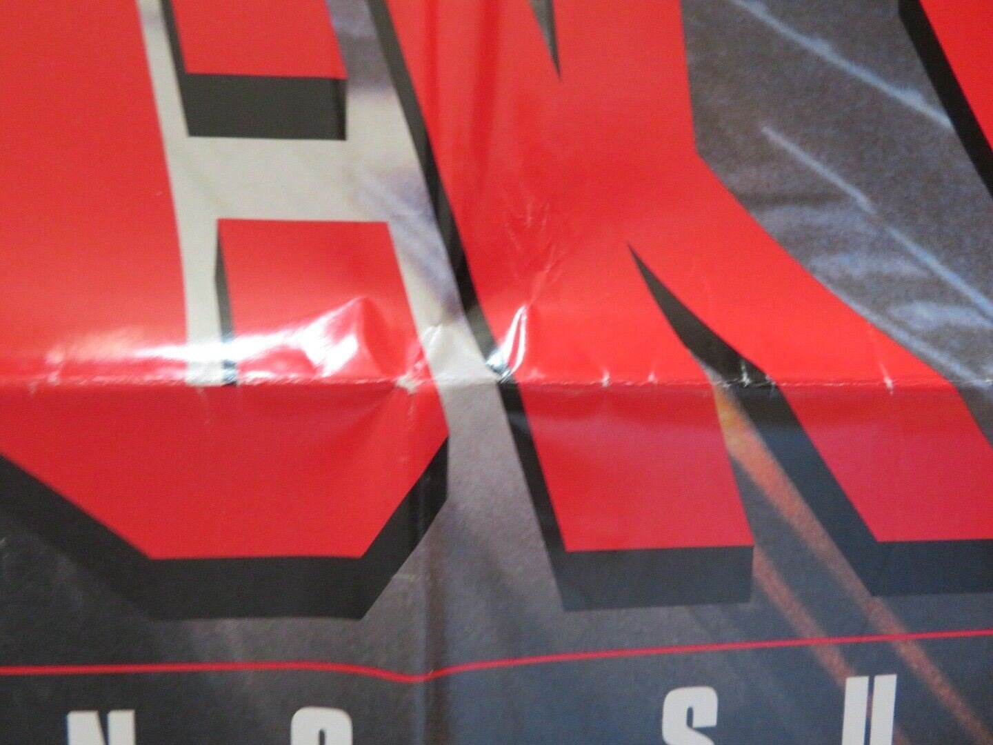 KNOCK OFF FOLDED US ONE SHEET POSTER VAN DAMME ROB SCHNEIDER 1998 Movie posters