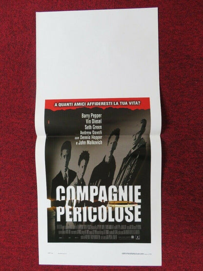 KNOCKAROUND GUYS ITALIAN LOCANDINA (27.5"x13")POSTER VIN DIESEL SETH GREEN 2001 - Rendezvous Cinema