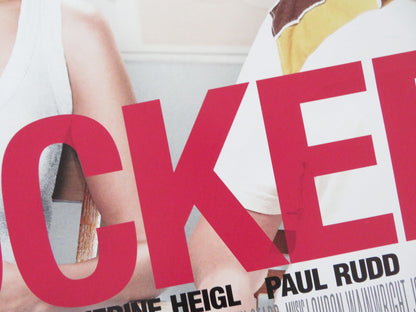 KNOCKED UP UK QUAD ROLLED POSTER SETH ROGEN KATHERINE HEIGL 2007 Rendezvous Cinema Movie posters