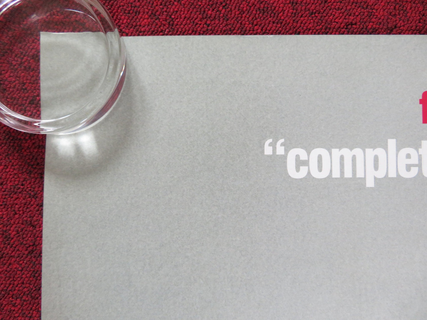 KNOCKED UP UK QUAD ROLLED POSTER SETH ROGEN KATHERINE HEIGL 2007 Rendezvous Cinema Movie posters