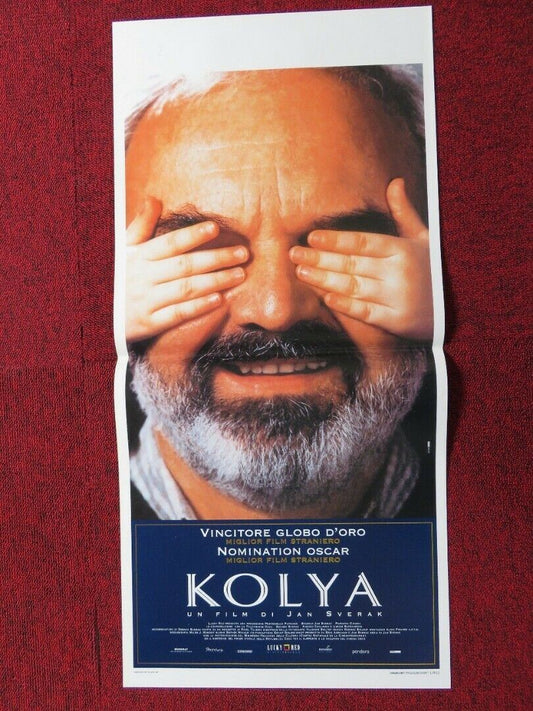 KOLYA ITALIAN LOCANDINA (27.5"x13") POSTER DI JAN SVERAK ZDENEK SVERAK 1997 Movie posters