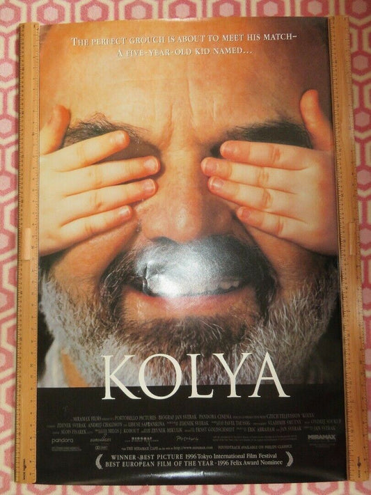 KOLYA ONE SHEET ROLLED POSTER JAN SVERAK 1996 Movie posters