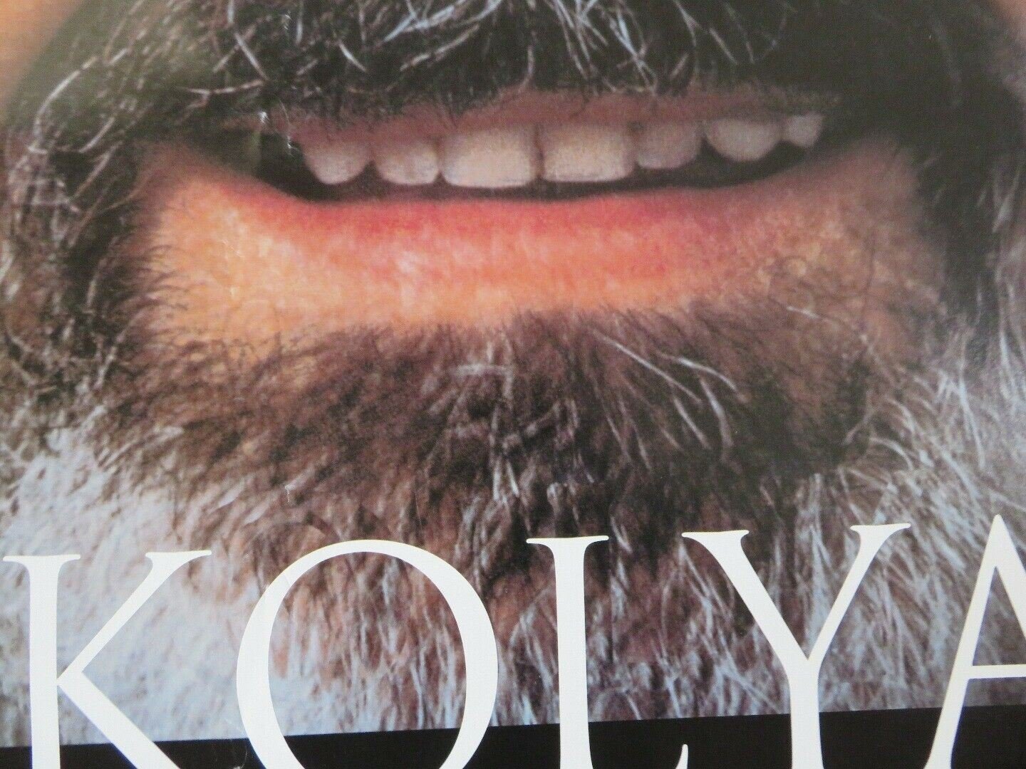 KOLYA ONE SHEET ROLLED POSTER JAN SVERAK 1996 Movie posters