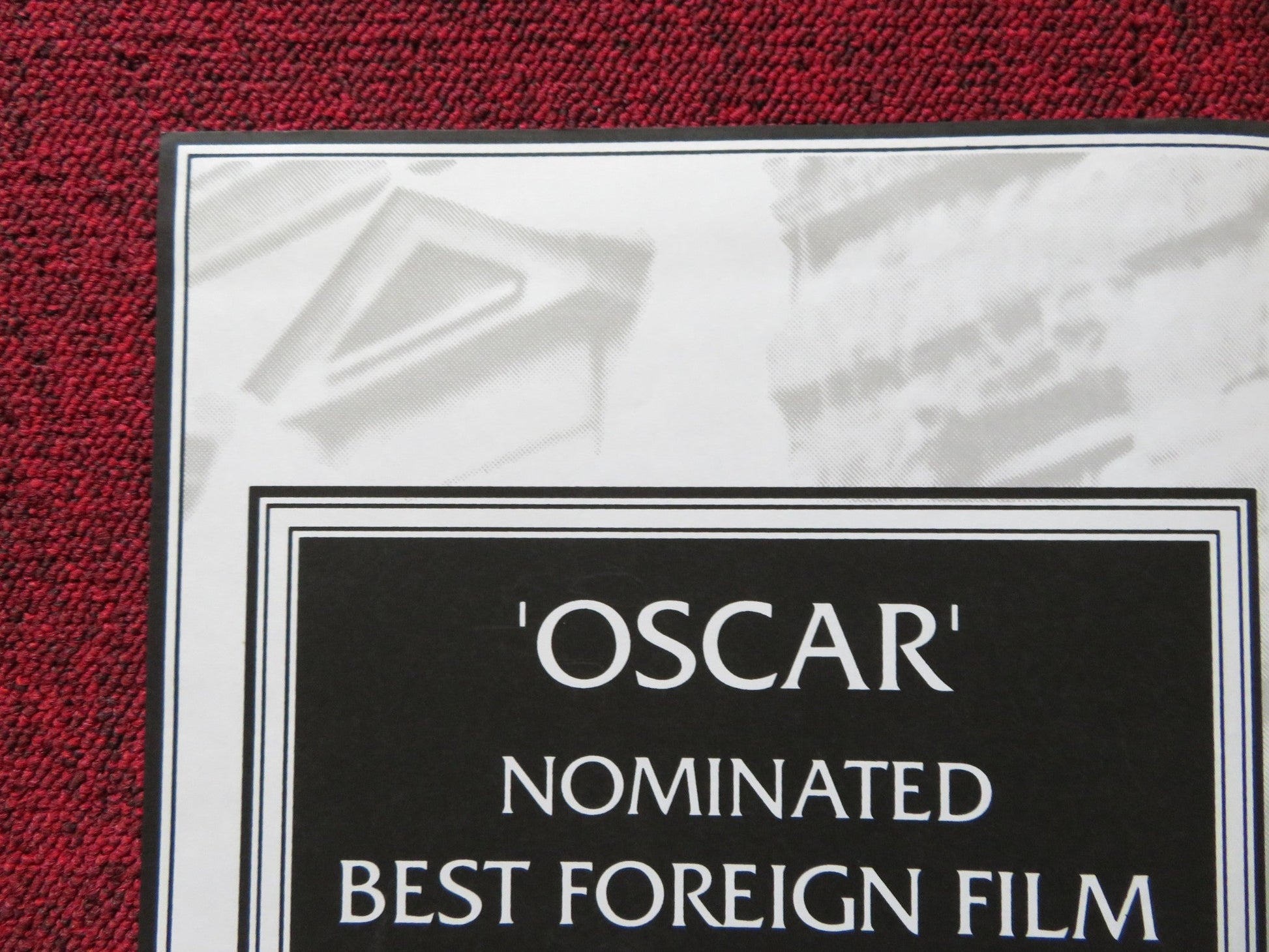 KORCZAK UK QUAD POSTER FOLDED ANDREZEJ WAJDA 1990 Rendezvous Cinema Movie posters