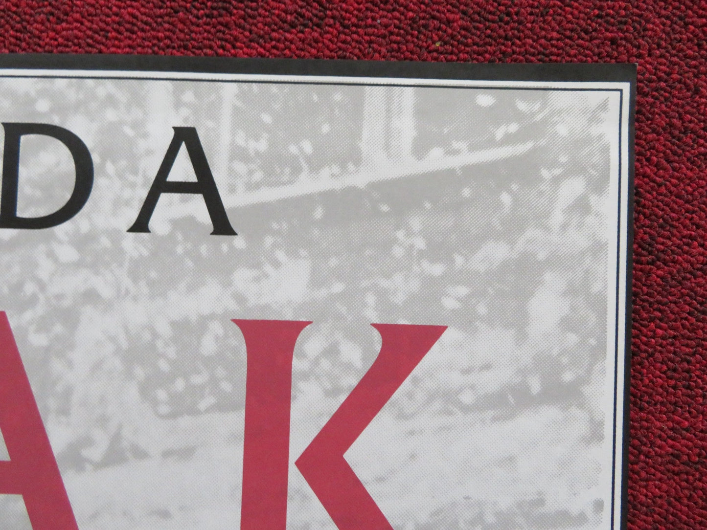 KORCZAK UK QUAD POSTER FOLDED ANDREZEJ WAJDA 1990 Rendezvous Cinema Movie posters