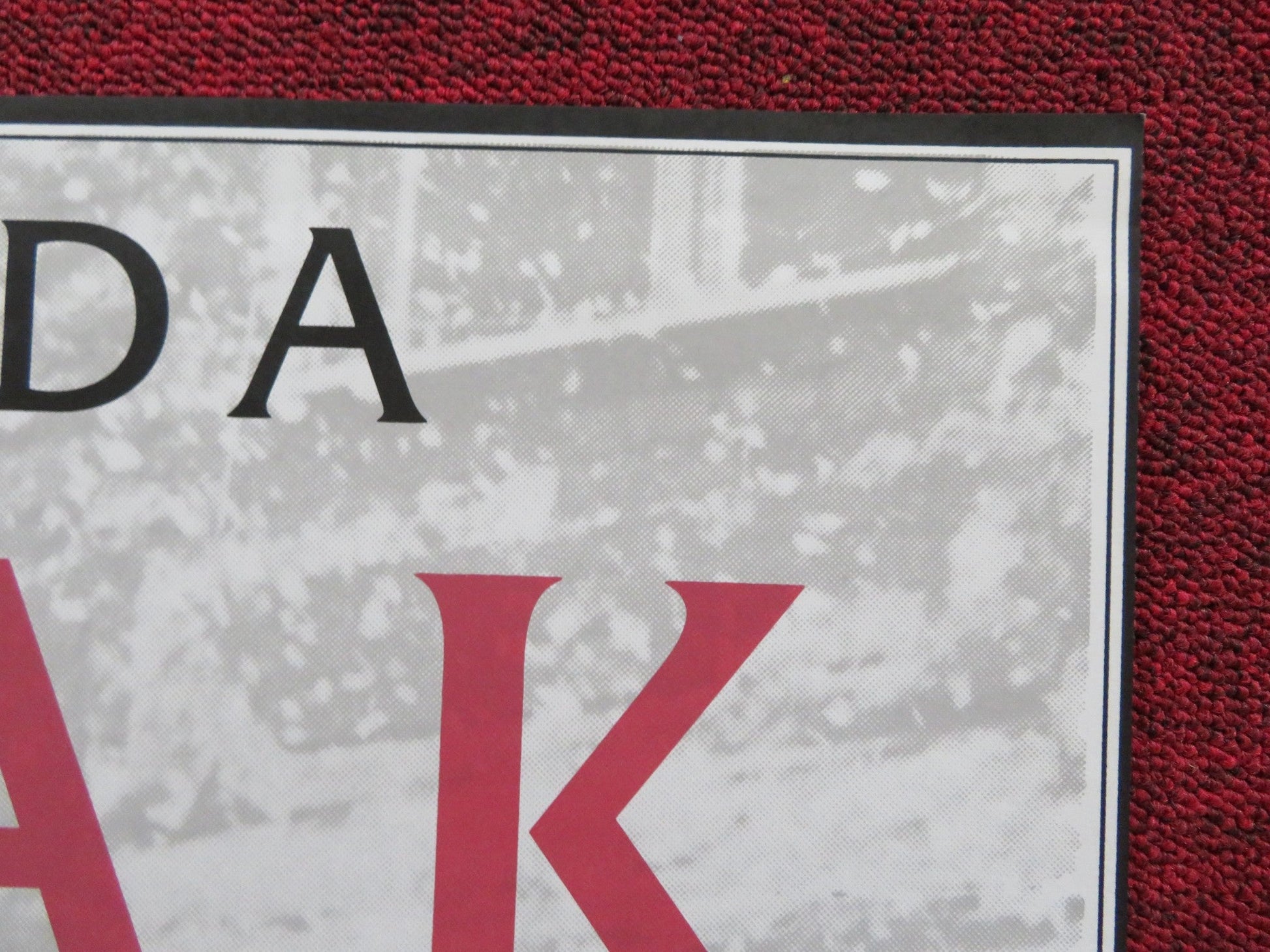 KORCZAK UK QUAD POSTER FOLDED ANDREZEJ WAJDA 1990 Rendezvous Cinema Movie posters