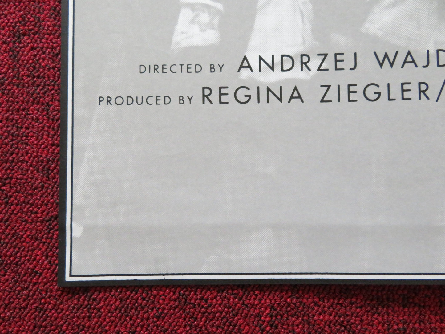 KORCZAK UK QUAD POSTER FOLDED ANDREZEJ WAJDA 1990 Rendezvous Cinema Movie posters