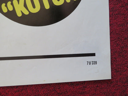 KOTCH FOLDED US ONE SHEET POSTER JACK LEMMON WALTER MATTHAU 1971 Movie posters