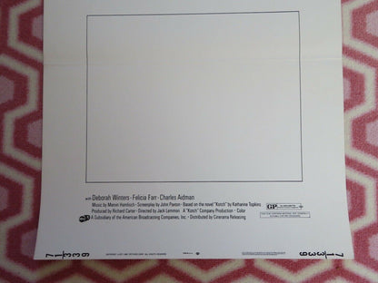 KOTCH US INSERT (14"x 36") POSTER WALTER MATTHAU JACK LEMMON 1971 Movie posters