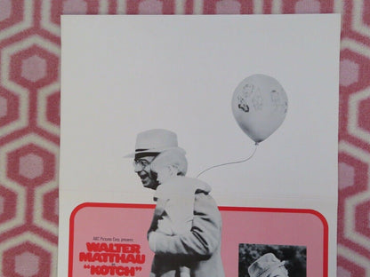 KOTCH US INSERT (14"x 36") POSTER WALTER MATTHAU JACK LEMMON 1971 Movie posters