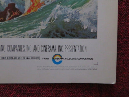 KRAKATOA EAST OF JAVA US HALF SHEET (22"x 28") POSTER DIANE BAKER 1969 - Rendezvous Cinema