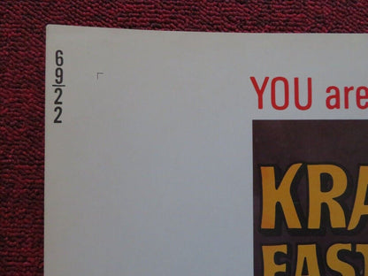 KRAKATOA EAST OF JAVA US HALF SHEET (22"x 28") POSTER DIANE BAKER 1969 - Rendezvous Cinema