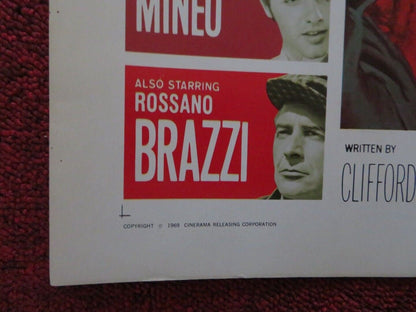 KRAKATOA EAST OF JAVA US HALF SHEET (22"x 28") POSTER DIANE BAKER 1969 - Rendezvous Cinema