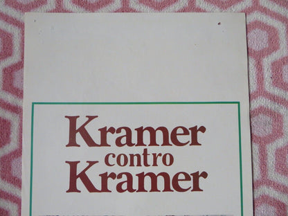 KRAMER CONTRO KRAMER /Kramer vs. Kramer ITALIAN LOCANDINA (27.5"x13") POSTER '79 - Rendezvous Cinema