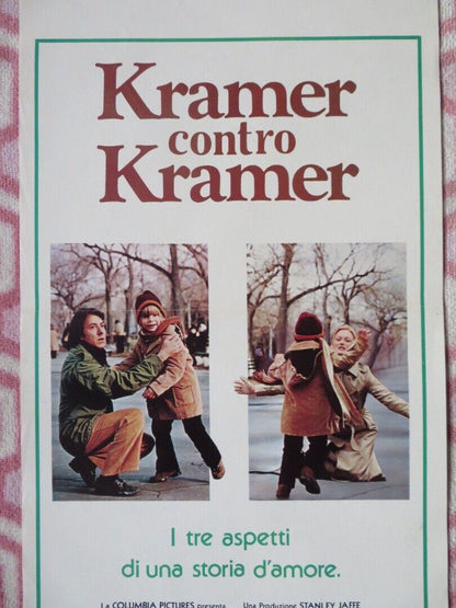 KRAMER CONTRO KRAMER /Kramer vs. Kramer ITALIAN LOCANDINA (27.5"x13") POSTER '79 - Rendezvous Cinema