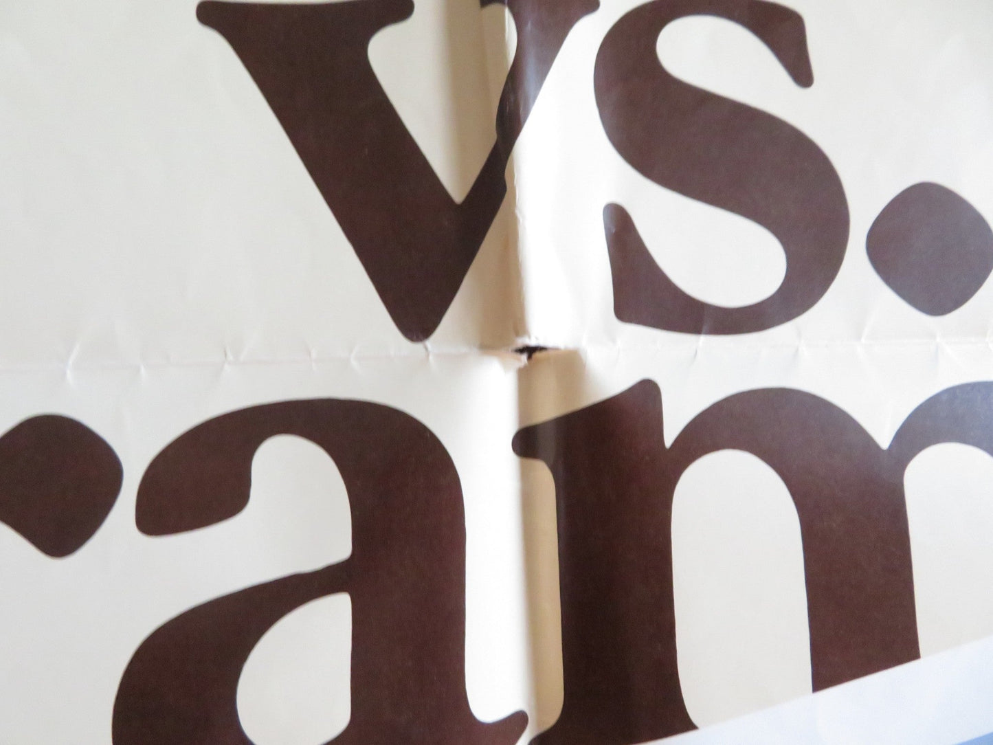 KRAMER VS. KRAMER FOLDED US ONE SHEET POSTER DUSTIN HOFFMAN MERYL STREEP 1979 Rendezvous Cinema Movie posters