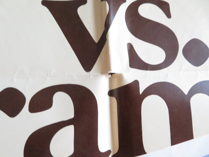 KRAMER VS. KRAMER FOLDED US ONE SHEET POSTER DUSTIN HOFFMAN MERYL STREEP 1979 Rendezvous Cinema Movie posters