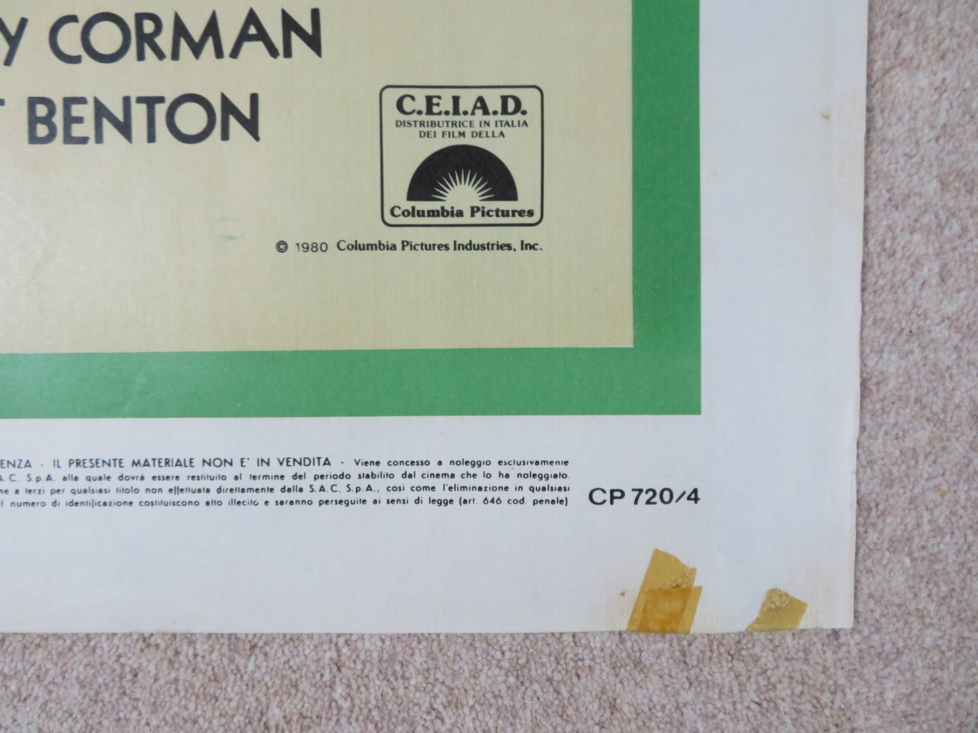 KRAMER VS KRAMER ITALIAN 2 FOGLIO POSTER DUSTIN HOFFMAN MERYL STREEP 1979 Rendezvous Cinema Movie posters