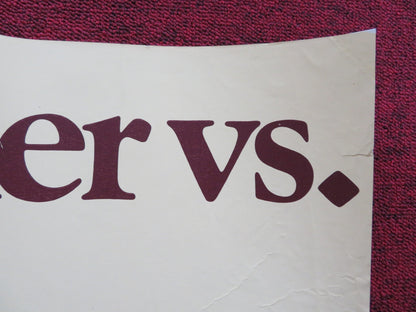 KRAMER VS KRAMER UK QUAD POSTER FOLDED DUSTIN HOFFMAN MERYL STREEP 1979 Rendezvous Cinema Movie posters