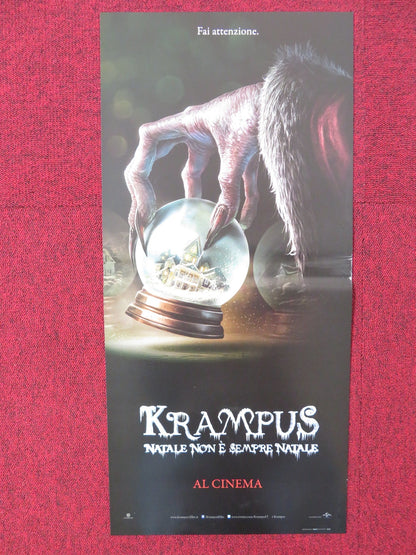 KRAMPUS ITALIAN LOCANDINA POSTER EMJAY ANTHONY ADAM SCOTT 2015 Rendezvous Cinema Movie posters