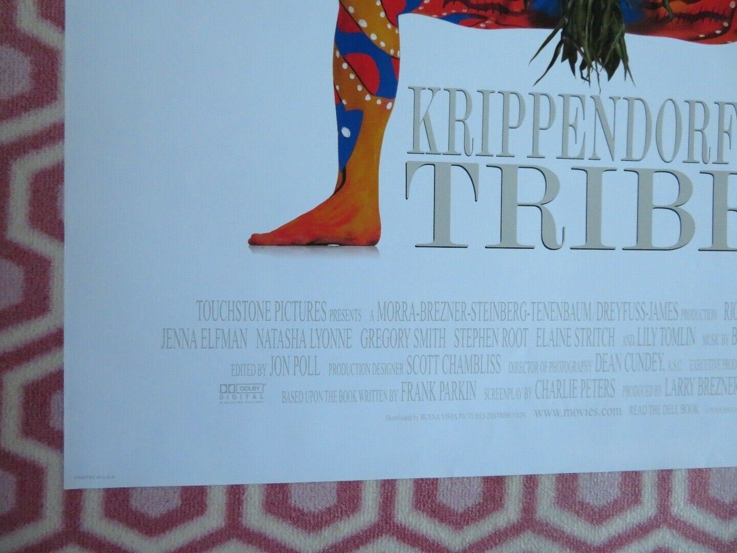 KRIPPENDORF'S TRIBE US ONE SHEET ROLLED POSTER RICHARD DREYFUSS 1998 Rendezvous Cinema Movie posters