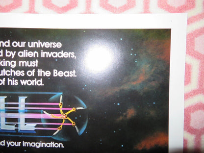 KRULL FOLDED US ONE SHEET POSTER FREDDIE JONES KEN MARSHALL 1983 Movie posters