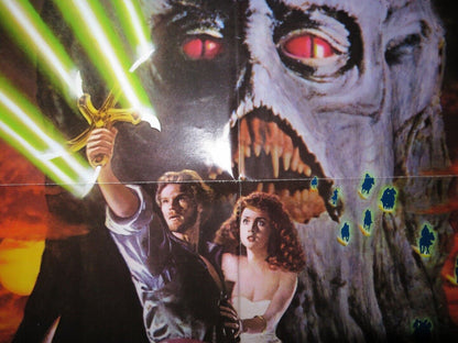 KRULL FOLDED US ONE SHEET POSTER FREDDIE JONES KEN MARSHALL 1983 Movie posters