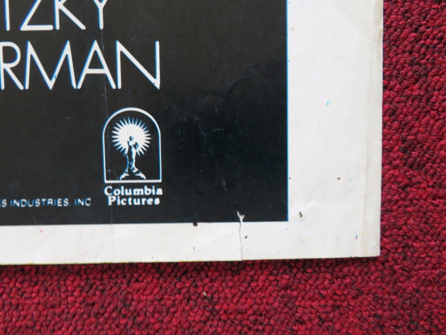 KRULL FRENCH ROLLED POSTER KEN MARSHALL LYSETTE ANTHONY 1983 Movie posters