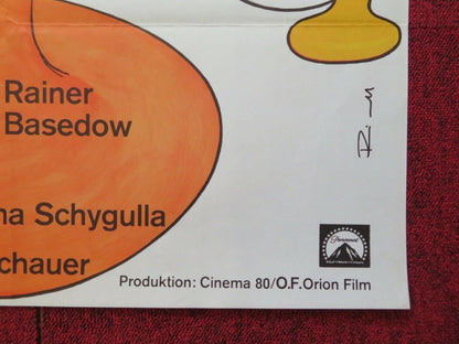 KUCKUCKSEI IM GANGSTER NEST GERMAN A1 ROLLED POSTER HERBERT FUX R,BASEDOW 1969 Movie posters